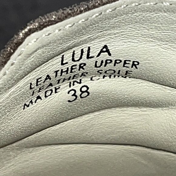 ASH LULA Pewter Metallic Funky Heel Side Zip Western B - Picture 8 of 12